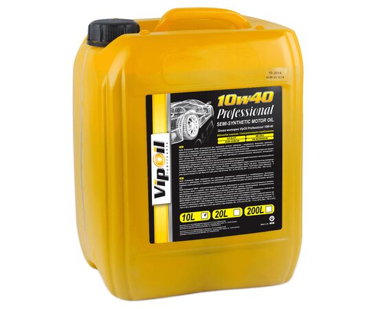 Моторна олива VIPOIL VipOil Professional 10W-40 SL/CF, 10л (0162829)
