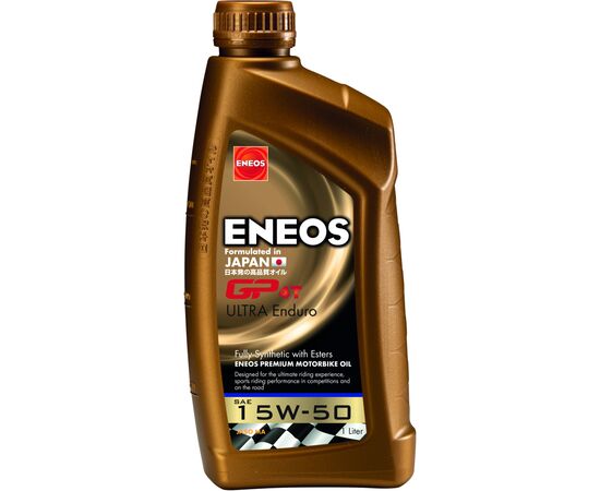 Моторное масло ENEOS GP4T Ultra Enduro 15W-50 1л (EU0145401)