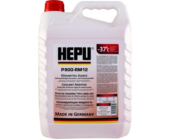 Антифриз HEPU 5л red (P900-RM12-005)