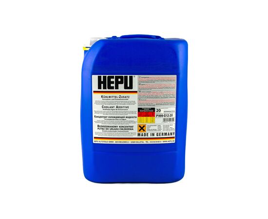Антифриз HEPU G12 20л red (P999-G12-020)