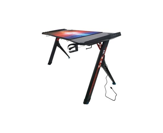 Компьютерный стол Barsky CYB-Sport 140*60*75 (CYBs-02), изображение 5 Компьютерный стол Barsky CYB-Sport 140*60*75 (CYBs-02), изображение 5