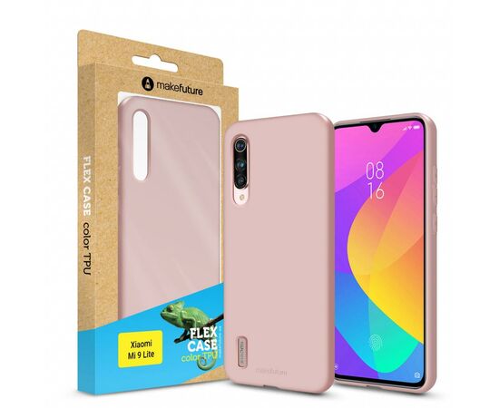 Чехол для моб. телефона MakeFuture Xiaomi Mi 9 Lite Flex (Soft-touch TPU) Rose (MCF-XM9LRS)