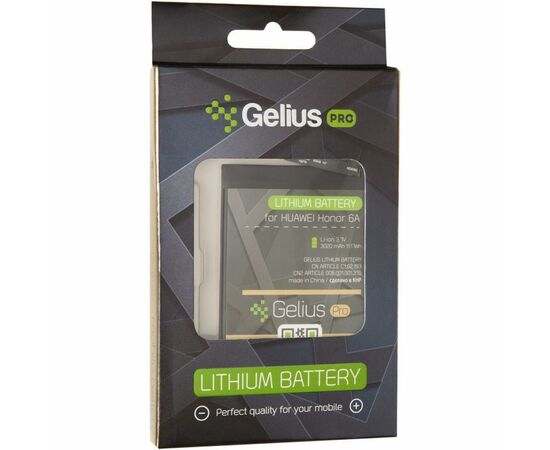 Аккумуляторная батарея для телефона Gelius Pro Huawei HB405979ECWC (Y5(2017)/Y5(2018)/Nova/Honor 6A/P9 Lite (73705), изображение 4 Аккумуляторная батарея для телефона Gelius Pro Huawei HB405979ECWC (Y5(2017)/Y5(2018)/Nova/Honor 6A/P9 Lite (73705), изображение 4