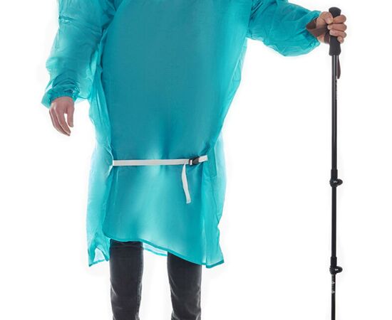 Накидка 3F Ul Gear Poncho 210T Blue (P-210T), изображение 2 Накидка 3F Ul Gear Poncho 210T Blue (P-210T), изображение 2