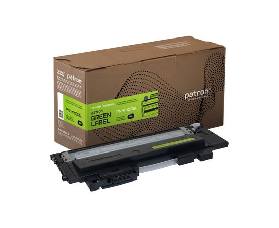 Тонер-картридж Patron Samsung CLT-406S Green Label, black (PN-K406GL)
