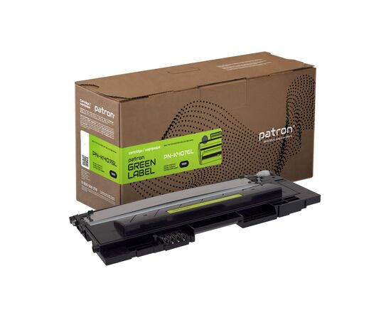 Тонер-картридж Patron Samsung CLT-407S black Green Label (PN-K407GL)