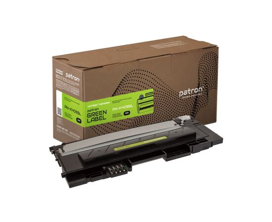 Тонер-картридж Patron Samsung CLT-409S Green Label, black (PN-K409GL)