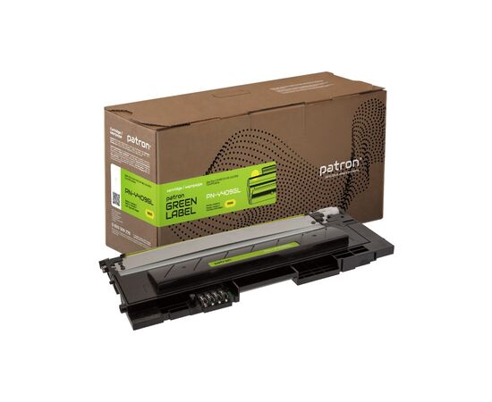 Тонер-картридж Patron Samsung CLT-409S Green Label, yellow (PN-Y409GL)