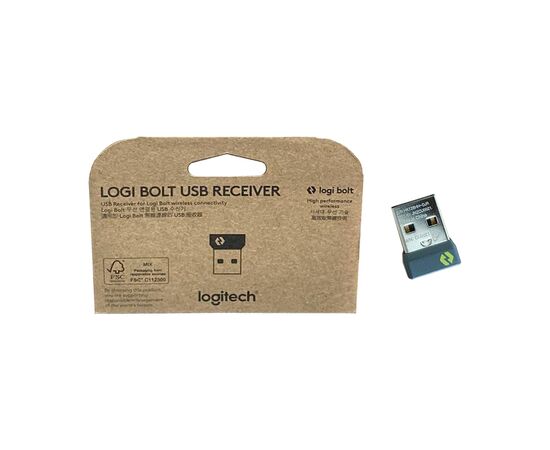 Адаптер Logitech BOLT Receiver - USB (L956-000008), изображение 3 Адаптер Logitech BOLT Receiver - USB (L956-000008), изображение 3