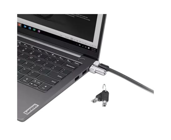Тросик с замком для ноутбука Lenovo NanoSaver Cable Lock (4XE1B81915), изображение 2