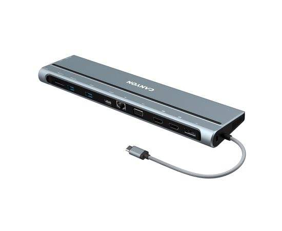 Концентратор Canyon USB-C 14 in 1 (CNS-HDS90), изображение 4 Концентратор Canyon USB-C 14 in 1 (CNS-HDS90), изображение 4