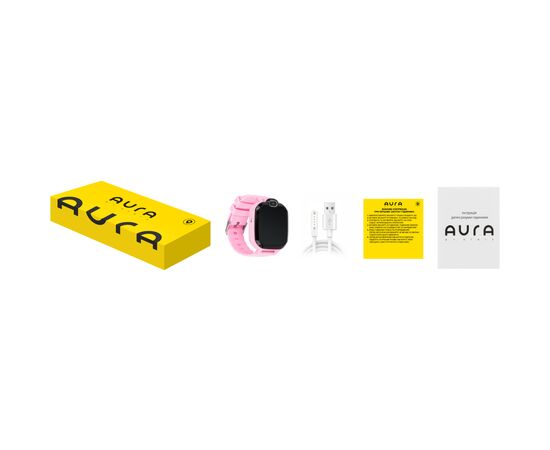 Смарт-часы AURA A3 WIFI Pink (KWAA3P), изображение 5 Смарт-часы AURA A3 WIFI Pink (KWAA3P), изображение 5