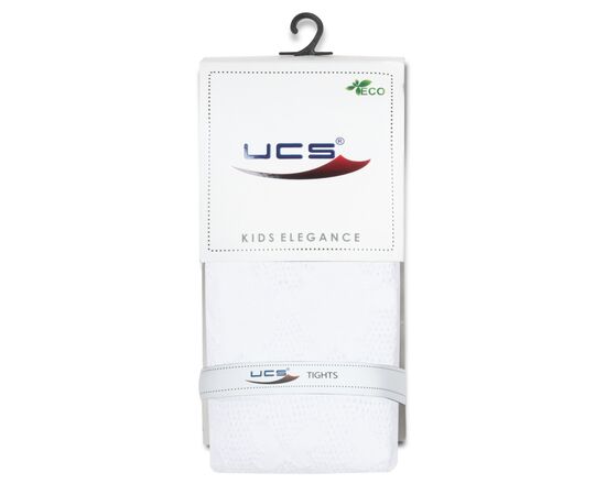 Колготки UCS Socks ажурные (M0C0301-2187-13G-white), изображение 2 Колготки UCS Socks ажурные (M0C0301-2187-13G-white), изображение 2