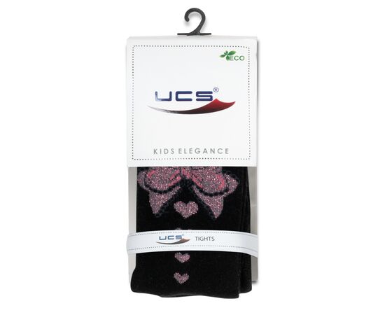Колготки UCS Socks с бантом (M0C0301-2192-5G-black), изображение 2 Колготки UCS Socks с бантом (M0C0301-2192-5G-black), изображение 2