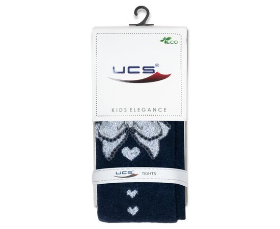Колготки UCS Socks с бантом (M0C0301-2192-5G-blue), изображение 2 Колготки UCS Socks с бантом (M0C0301-2192-5G-blue), изображение 2