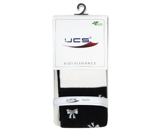 Колготки UCS Socks с бантиками (M0C0301-2290-7G-black), изображение 2 Колготки UCS Socks с бантиками (M0C0301-2290-7G-black), изображение 2
