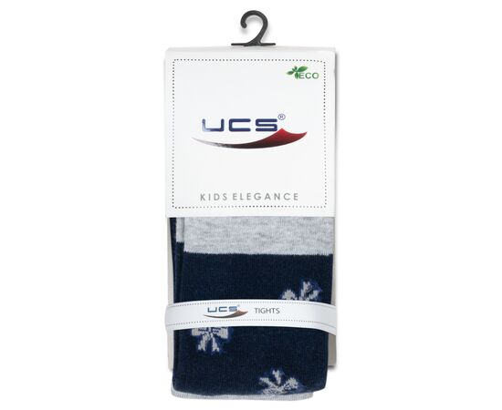Колготки UCS Socks с бантиками (M0C0301-2290-7G-blue), изображение 2 Колготки UCS Socks с бантиками (M0C0301-2290-7G-blue), изображение 2