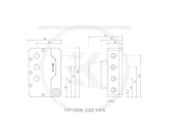 Помпа для СВО Ekwb EK-Quantum Kinetic FLT 80 D5 PWM D-RGB - Plexi (3831109851166), изображение 5 Помпа для СВО Ekwb EK-Quantum Kinetic FLT 80 D5 PWM D-RGB - Plexi (3831109851166), изображение 5