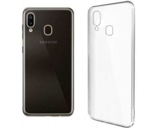 Чехол для моб. телефона Global (TPU) Extra Slim Samsung A20 (clear) (1283126491948)