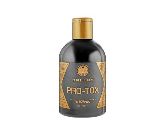 Шампунь Dalas Pro-Tox для відновлення структури волосся з кератином, колагеном і гіалуроновою кислотою 1000 г (4260637723314)