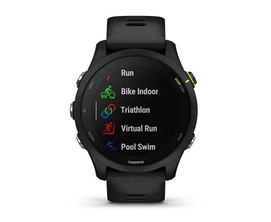 Смарт-часы Garmin Forerunner 255 Music, Black, GPS (010-02641-30), изображение 2 Смарт-часы Garmin Forerunner 255 Music, Black, GPS (010-02641-30), изображение 2