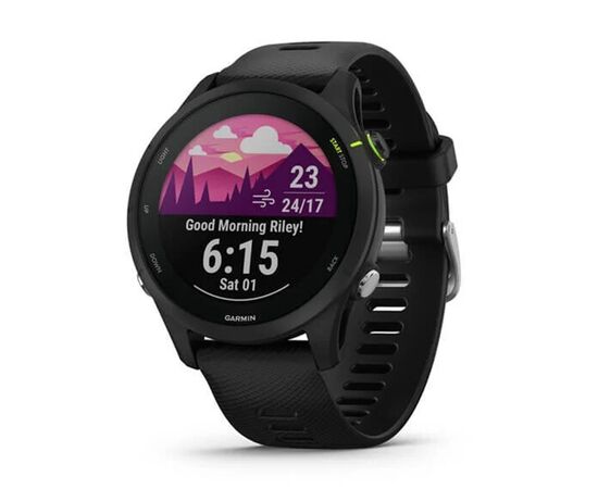Смарт-годинник Garmin Forerunner 255 Music, Black, GPS (010-02641-30)