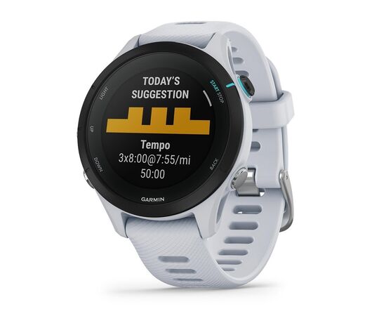 Смарт-часы Garmin Forerunner 255 Music, Whitestone, GPS (010-02641-31), изображение 2 Смарт-часы Garmin Forerunner 255 Music, Whitestone, GPS (010-02641-31), изображение 2