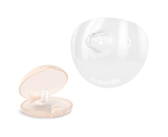 Защитная накладка на сосок Suavinex Размер S (304588), изображение 2 Защитная накладка на сосок Suavinex Размер S (304588), изображение 2