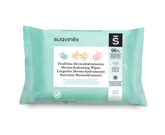 Детские влажные салфетки Suavinex 25 шт. (401153)