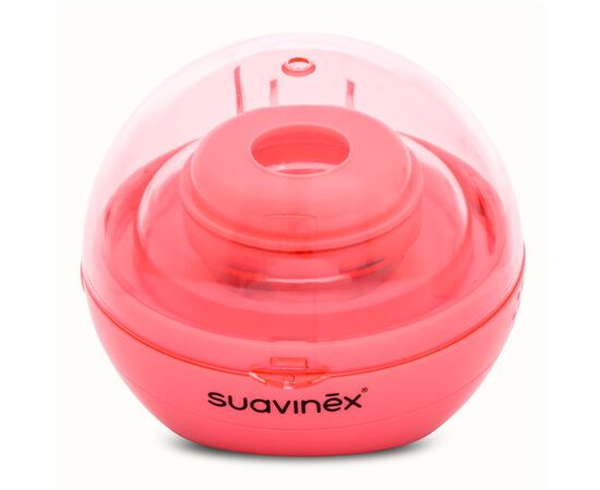 Стерилизатор Suavinex портативный для пустышек розовый (400819)