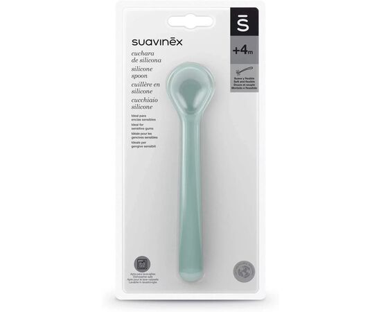 Набор детской посуды Suavinex ложка силик. Hygge Уютные истории зеленая (401180), изображение 2 Набор детской посуды Suavinex ложка силик. Hygge Уютные истории зеленая (401180), изображение 2