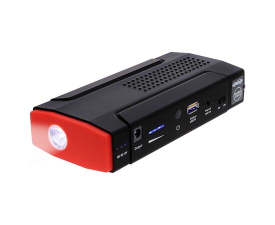 Батарея универсальная 4smarts 13800mAh Jump Starter Ignition with Torch black/red (954391), изображение 2 Батарея универсальная 4smarts 13800mAh Jump Starter Ignition with Torch black/red (954391), изображение 2