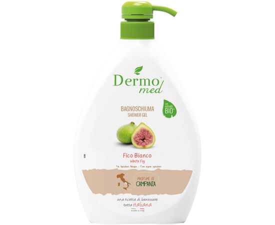 Гель для душа DermoMed Белый инжир 1 л (8054633837610)