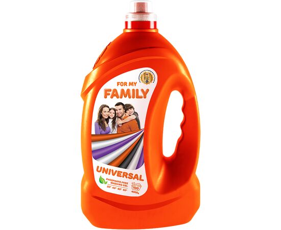 Гель для стирки Family 2K Универсальный 4 кг (4260637720207)