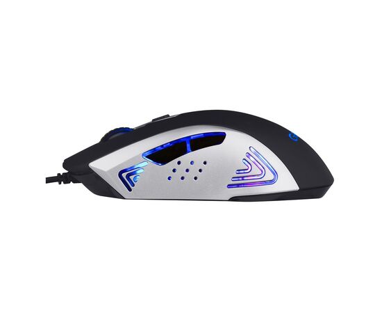 Мишка Gemix W100 USB Black/Gray + ігрова поверхня (W100Combo), зображення 3 Мишка Gemix W100 USB Black/Gray + ігрова поверхня (W100Combo), зображення 3