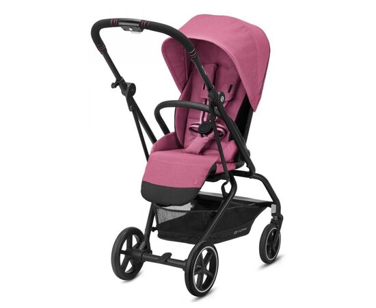 Коляска Cybex Eezy S Twist + 2 BLK B Magnolia Pink purple (с бампером) (520001953), изображение 3 Коляска Cybex Eezy S Twist + 2 BLK B Magnolia Pink purple (с бампером) (520001953), изображение 3