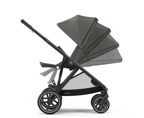 Коляска Cybex Gazelle S Soho grey mid grey (520002115), изображение 7 Коляска Cybex Gazelle S Soho grey mid grey (520002115), изображение 7