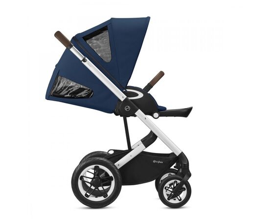 Коляска Cybex Talos S Lux SLV Navy Blue navy blue с бампером (520001479), изображение 4 Коляска Cybex Talos S Lux SLV Navy Blue navy blue с бампером (520001479), изображение 4