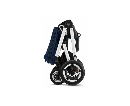 Коляска Cybex Talos S Lux SLV Navy Blue navy blue с бампером (520001479), изображение 5 Коляска Cybex Talos S Lux SLV Navy Blue navy blue с бампером (520001479), изображение 5