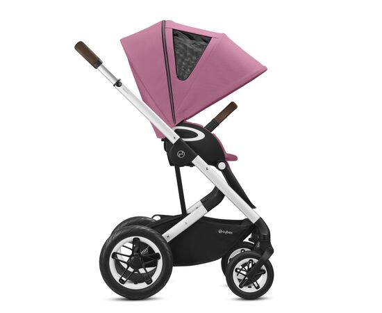 Коляска Cybex Talos S Lux SLV Magnolia Pink (с бампером) (520001485), изображение 3 Коляска Cybex Talos S Lux SLV Magnolia Pink (с бампером) (520001485), изображение 3
