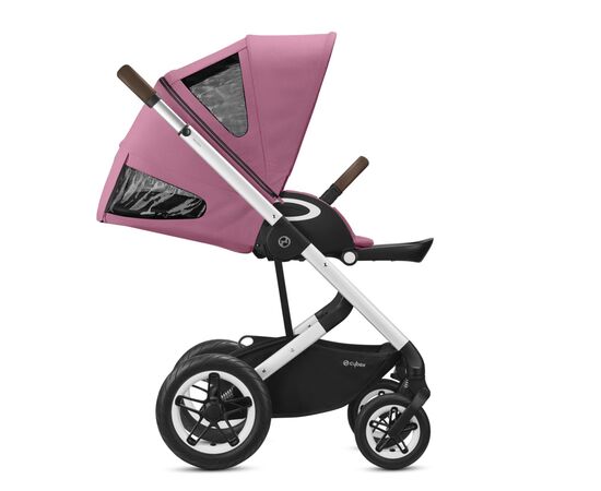 Коляска Cybex Talos S Lux SLV Magnolia Pink (с бампером) (520001485), изображение 4 Коляска Cybex Talos S Lux SLV Magnolia Pink (с бампером) (520001485), изображение 4
