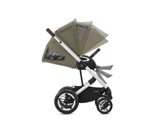 Коляска Cybex Talos S Lux SLV Classic Beige (с бампером) (520003389), изображение 3 Коляска Cybex Talos S Lux SLV Classic Beige (с бампером) (520003389), изображение 3