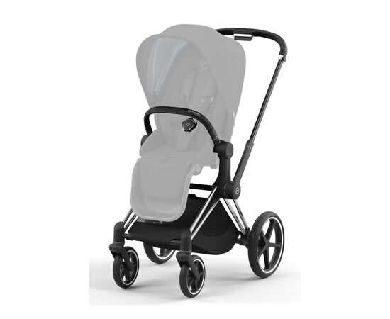 Шасі для коляски Cybex Priam каркас LS RBA Сhrome Black (521002325), зображення 2 Шасі для коляски Cybex Priam каркас LS RBA Сhrome Black (521002325), зображення 2