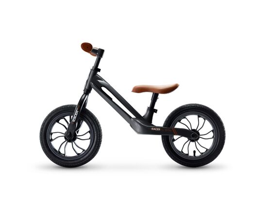 Беговел QPlay Racer с надувными колесами Black Brown (B-300BlackBrown)
