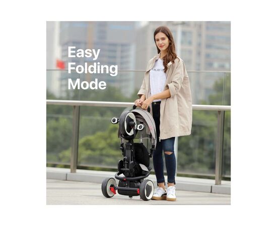 Детский велосипед QPlay Rito Eva Grey (S380-7Grey), изображение 5 Детский велосипед QPlay Rito Eva Grey (S380-7Grey), изображение 5