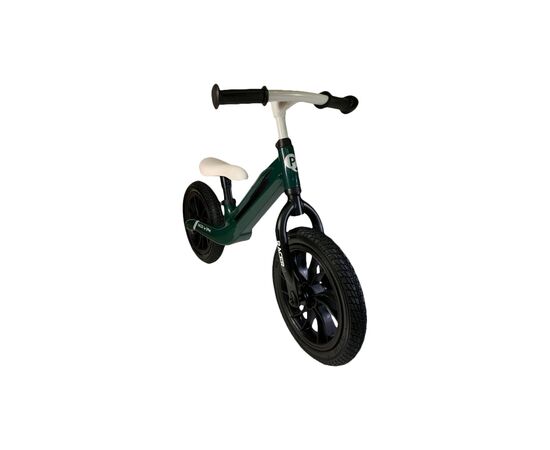 Беговел QPlay Racer с надувными колесами Green (B-300Green), изображение 3