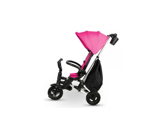 Детский велосипед QPlay Nova+ Rubber Flora (S700FloralPink+Rubber), изображение 2