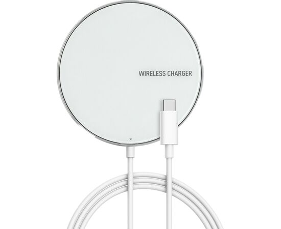 Зарядное устройство Vinga Magnetic Wireless Charger 10W MagSafe (VCHAMS), изображение 2 Зарядное устройство Vinga Magnetic Wireless Charger 10W MagSafe (VCHAMS), изображение 2