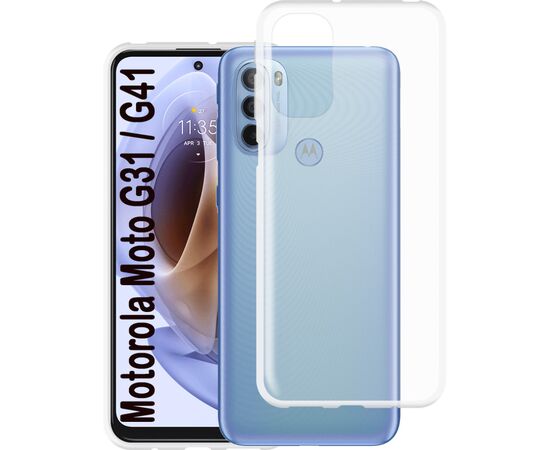 Чехол для моб. телефона BeCover Motorola Moto G31 / G41 Transparancy (707992), изображение 6 Чехол для моб. телефона BeCover Motorola Moto G31 / G41 Transparancy (707992), изображение 6