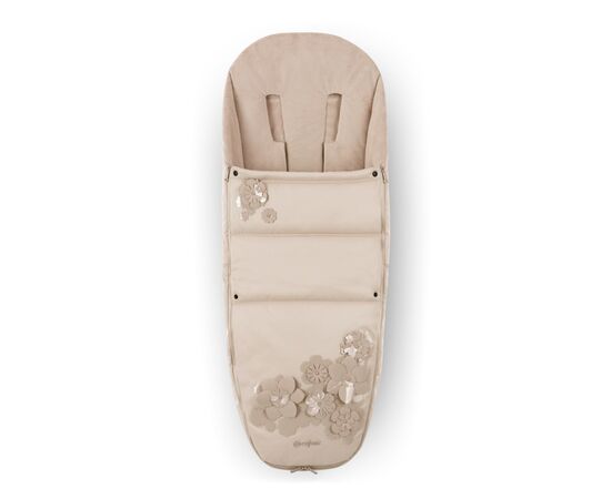 Чохол для ніг Cybex Platinum Simply Flowers Beige (522000057)